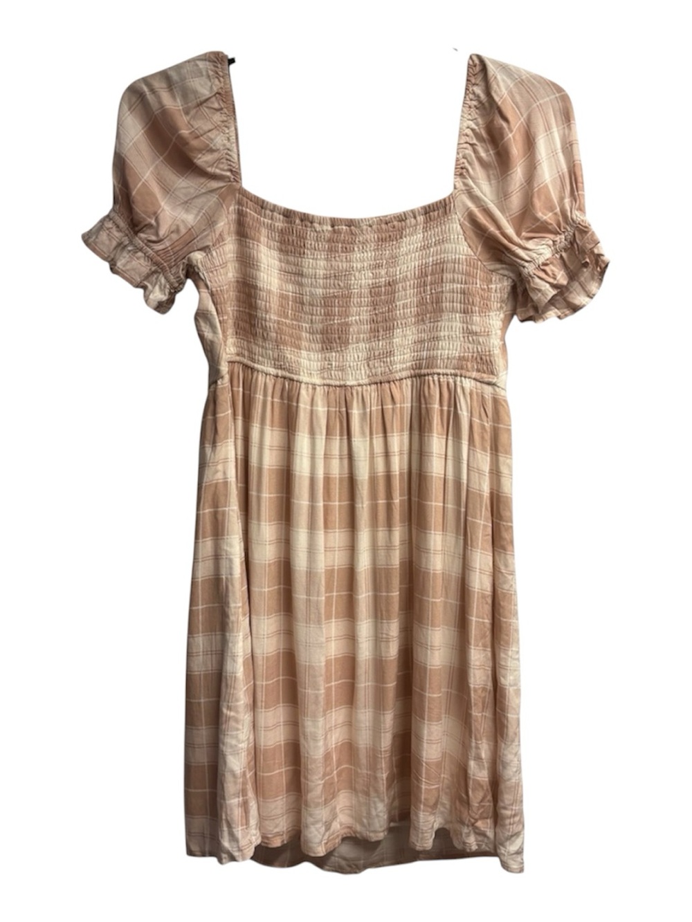 Promesa Boutique Plaid Mini Dress Size Medium - Picture 4 of 4